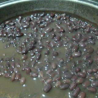 小豆の醤油煮